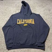 Vintage Cal State Berkeley Golden Bears Hoodie Champion XL Y2K Spell Out Y2k