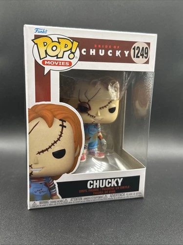 Chucky #1249 Funko Pop! MOVIES Bride of Chucky Vinyl Figure w/Protector