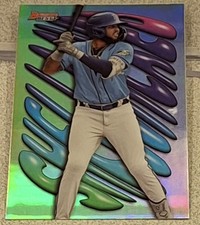 Junior Caminero 2023 Bowman's Best Shellacked Refractor SP  Rookie Rays