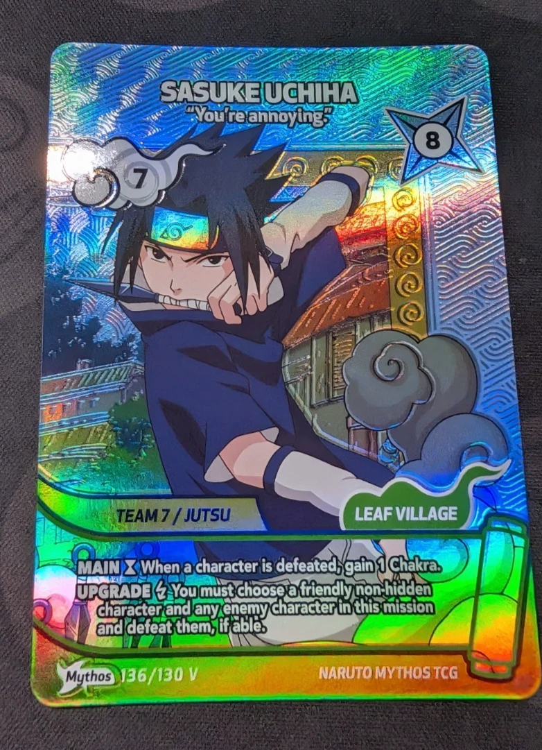Naruto Sasuke In Individual Collectible Card Game Cards for sale