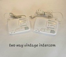 Bell Equipment vintage HO7600 three channel wireless intercom two way speaking