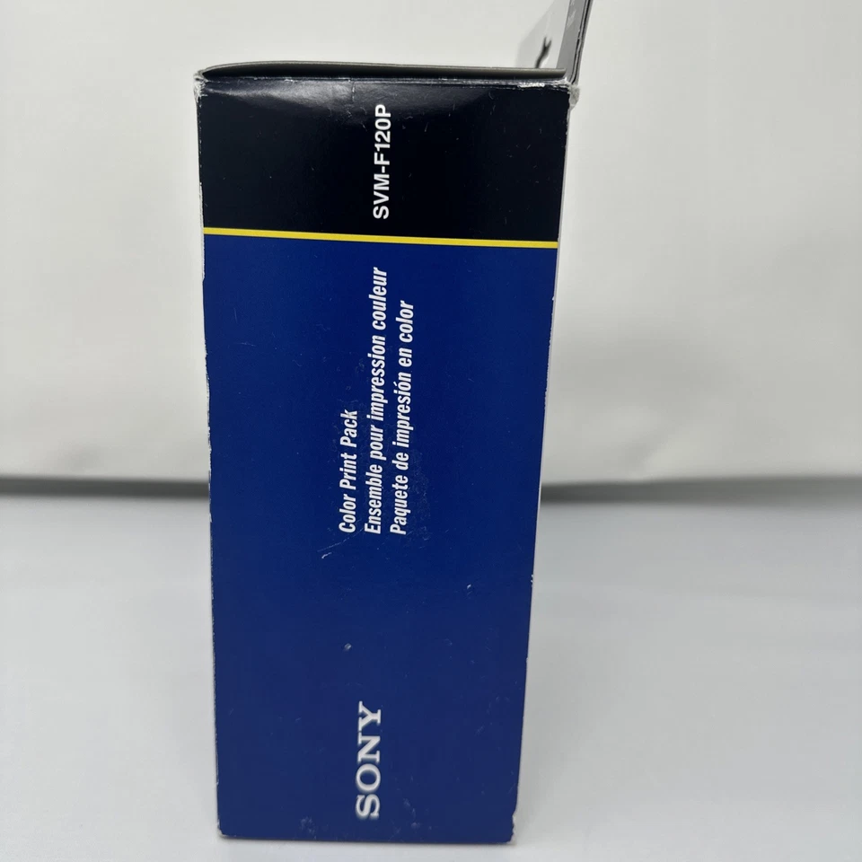 Sony SVM-F120P Color Print Pack DPP-F 4X6 Photo Sheets & 1 Ink Cartridges Open - Image 3 of 4