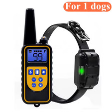 Electric Dog Training Collar Waterproof Remote Control Anti-Bark Device