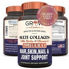 Super Multi Collagen Plus Biotin  Vitamin C, 1800 Mg- 90 Capsules