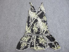 Intimately Free People Slip Womens Medium Multicolor Silk Floral Lace Chemise