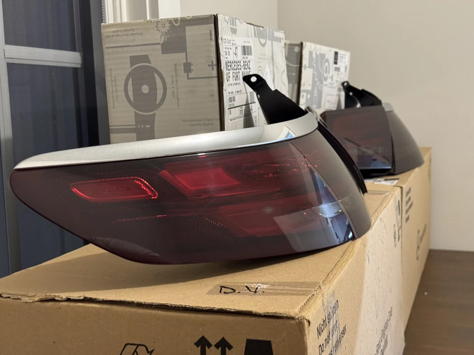 Juego de luces traseras OEM, tintadas, Mercedes-Benz Clase S cupé C217 Foto 4 de 4