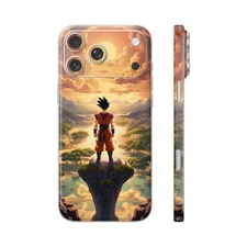 Phone Skin/Phone Wrap For iPhone, Samsung, Android 3D Embossed Goku Animae Drago