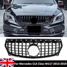 For Mercedes CLA Class W117 CLA200 CLA45 Panamericana GT Front Grille 2013-19