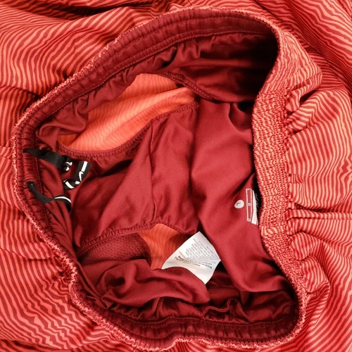 Nike Shorts Youth Large Orange Pockets Elastic Waist Drawstring Athletic Stretch - Picture 10 of 11