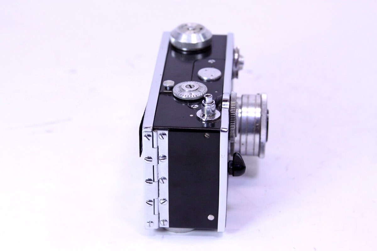 argus COATED CINTAR フィルムカメラ Vintage Argus 50mm Coated Cintar Film Camera w/Leather Case