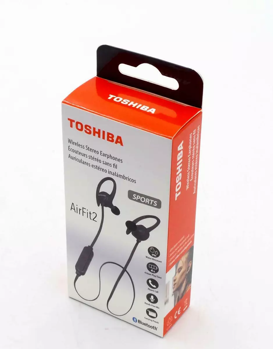 Toshiba Wireless Earphone RZE BT314E Black