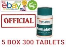 Rumalaya Himalaya OFFICIAL USA 5 Box 300 Tablets Joint Health Bones ache FRESH