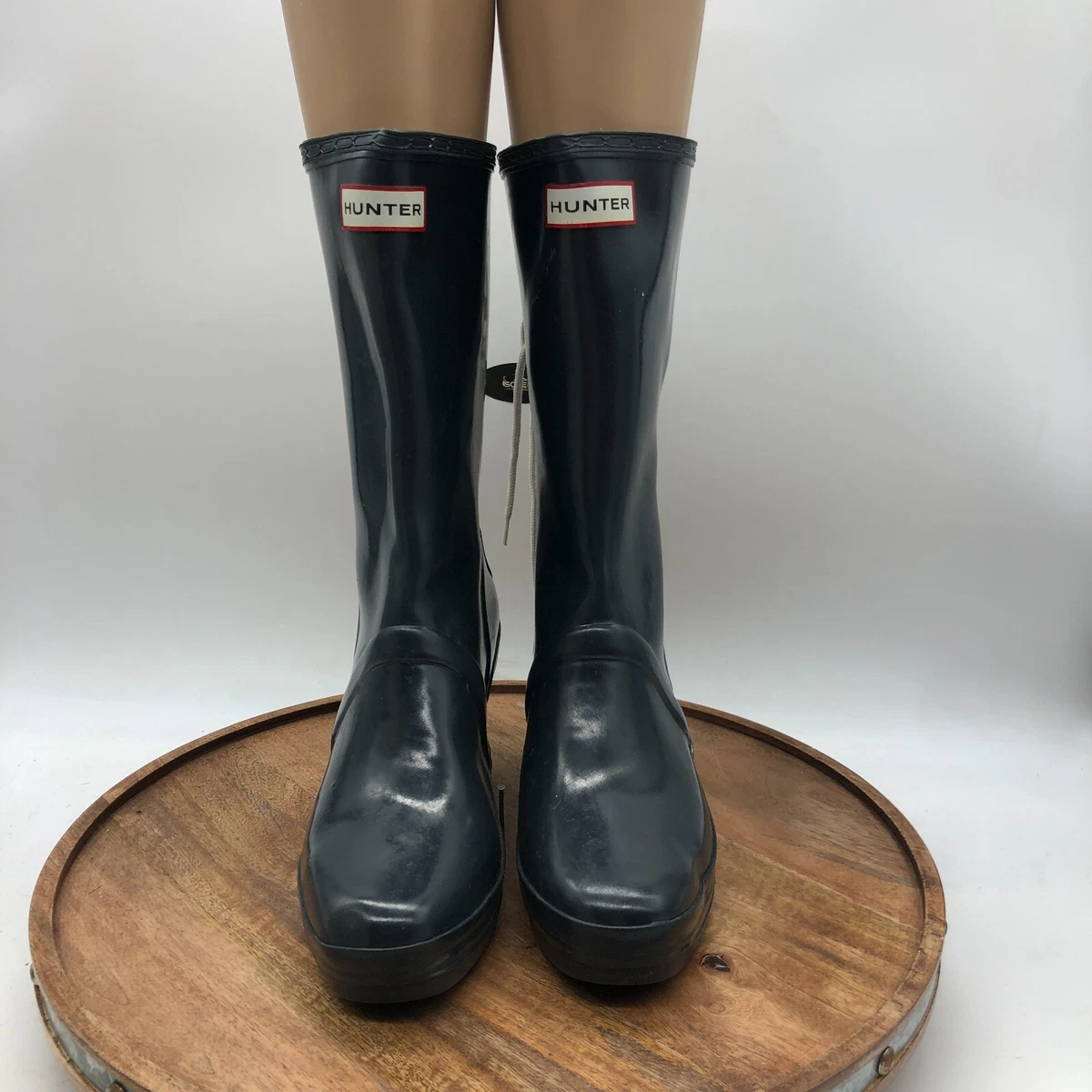 Hunter boots best sale wedge heel