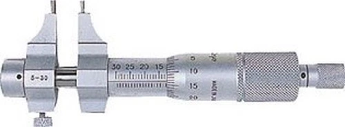 MITUTOYO 145-186 Jaw Inside Micrometer Caliper 0.01mm Resolution 25 - 50 mm