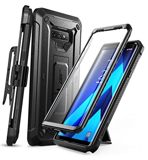 for Galaxy Note 9 Case with Screen Protector (Unicorn Beetle Pro), Black