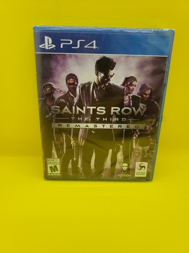 Saints Row The Third - Remastered - Sony PlayStation 4 FACTORY SEALED - Picture 1 of 2