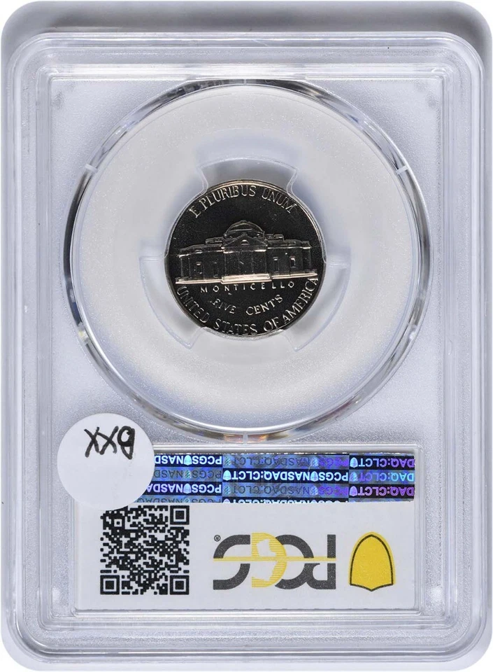 1957 Jefferson Nickel QDO FS-101 PR67 PCGS - Image 2 of 2