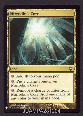 MIRRODIN'S CORE / MIRRODIN CORE #165 MYSTERY BOOSTER 2019 MTG   FOIL  