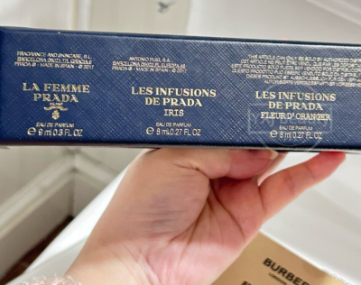 New 6PCs Prada EDP Perfume Collection Splash Mini Travel Set~100