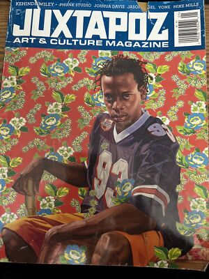 JUXTAPOZ Art and Culture Magazine Jan 2010 Issue 108 Kehinde Wiley