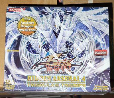 YUGIOH 1ST ED HIDDEN ARSENAL 4 (HA04) BOOSTER BOX (FACTORY SEALED/NEW)  83717886310| eBay
