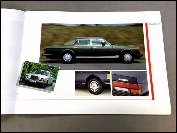 1988 1989 Bentley Sales Brochure Catalog Turbo R Mulsanne S Continental Eight - Image 3 of 4