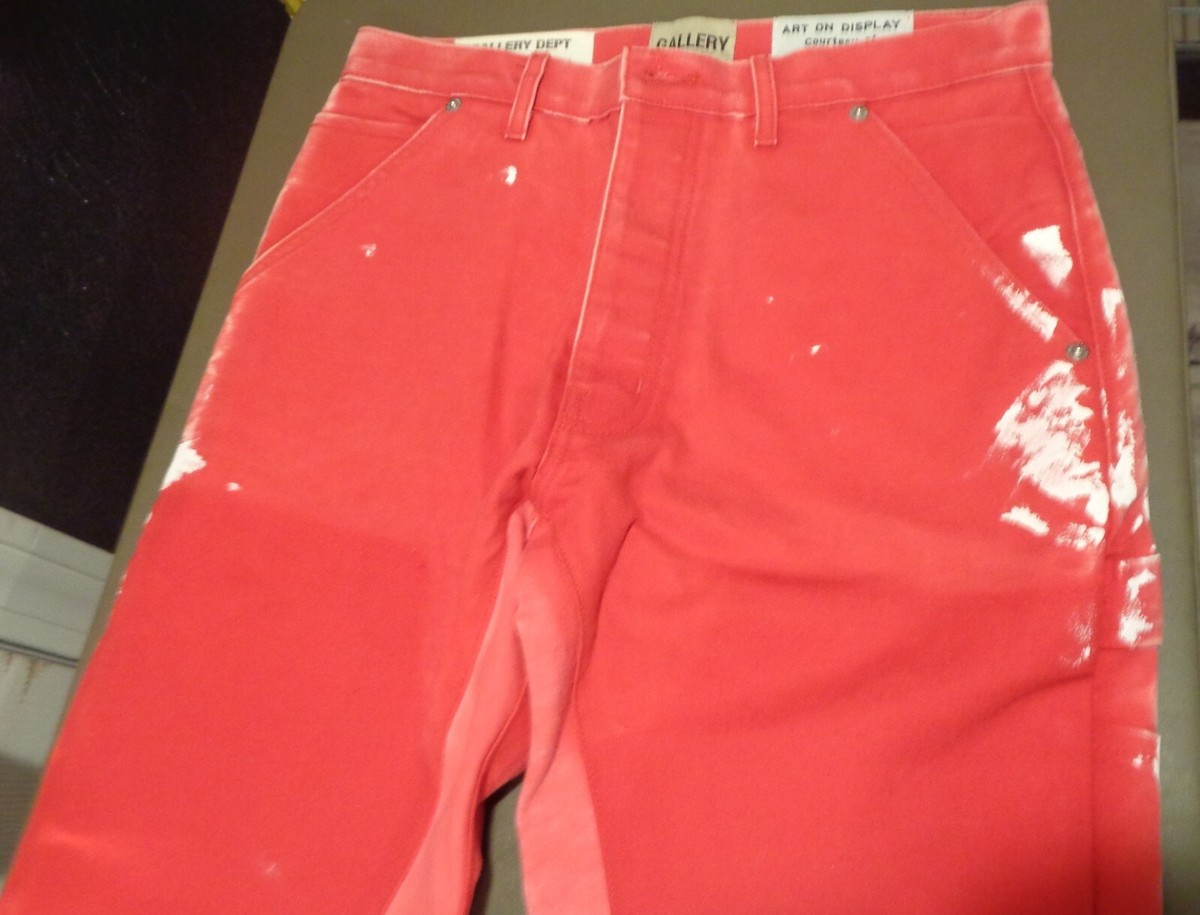 Gallery Dept. Department Red Jeans Art on Display by Josue Gallery Dept. Department Red Jeans Art on Display by Josue
