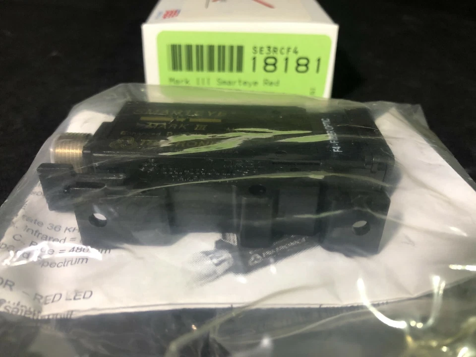 Tri-Tronics Fiber Optic Sensor Mark III Smarteye Red - Image 4 of 4