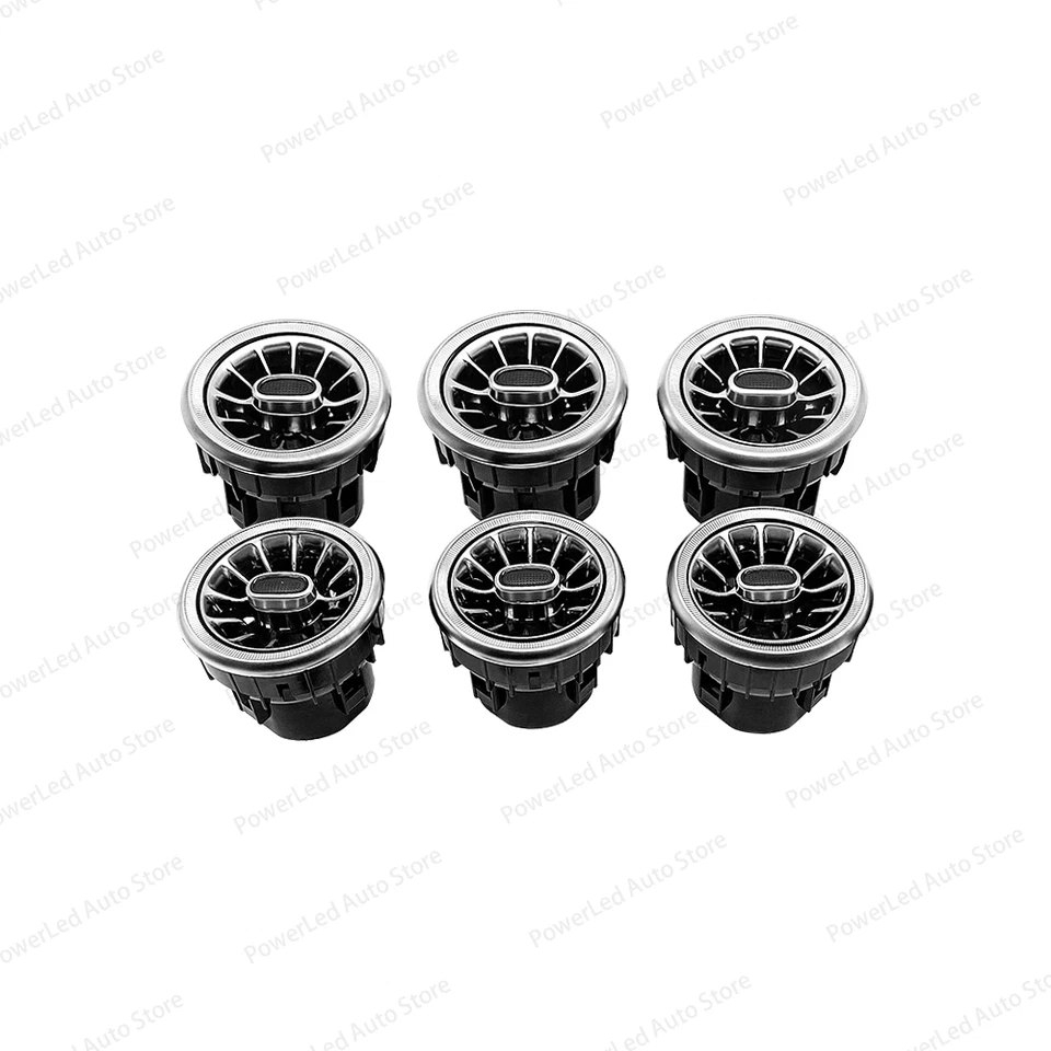 2 Doors Air Vents W217 Ambient Light 7/64 Colors For Mercedes Benz S-COUPE C217 - Image 3 of 4