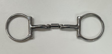 Myler Western Dee Hinged Bristol Barrel Snaffle Sweet Iron Bit Horse 5"
