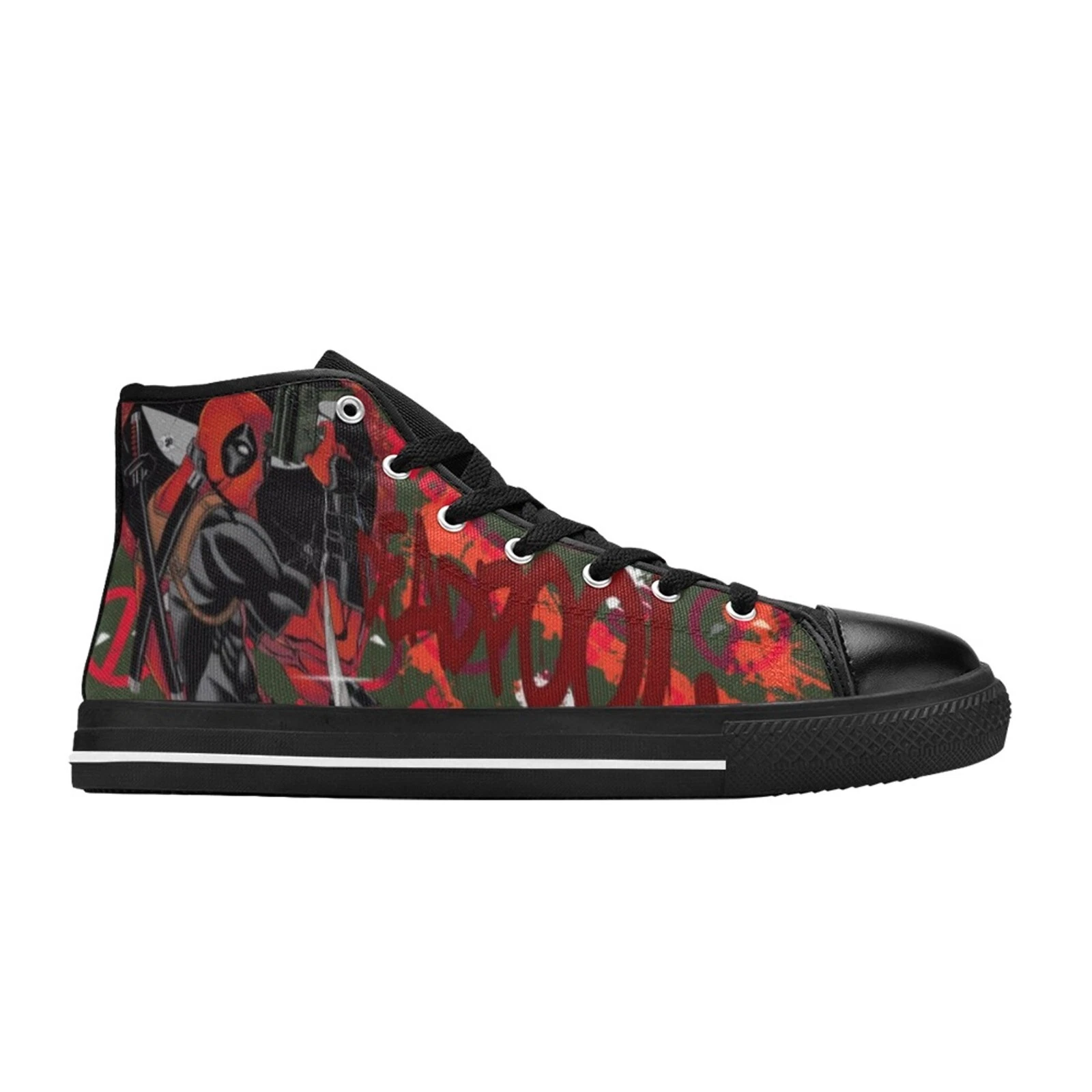 Deadpool High Tops Shoes Sneakers