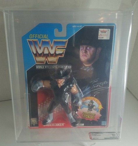 Hasbro WWF Undertaker Series 4 AFA 85 NM+...