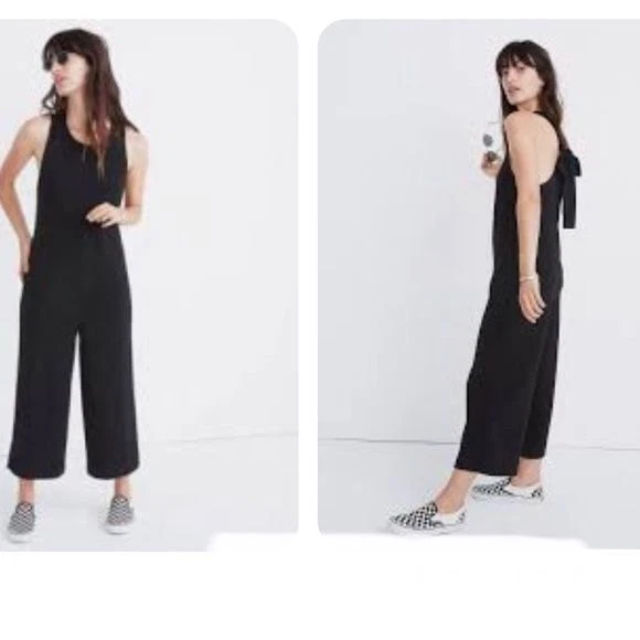 Madewell tie sales back jumpsuit