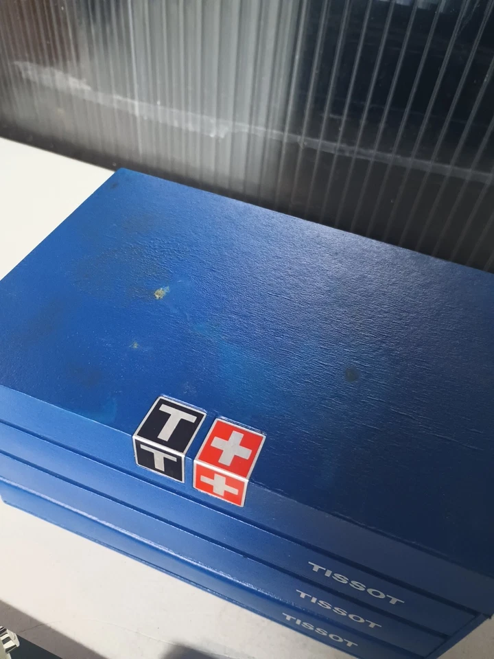TISSOT Swiss Case Box & Booklets And Spare Links WATCH BOX ONLY - Image 3 of 4