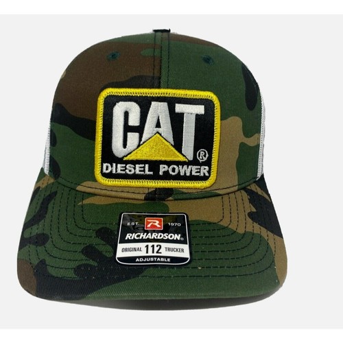 Caterpillar CAT Richardson 112 cappello da camionista a scatto posteriore - Foto 2 di 5