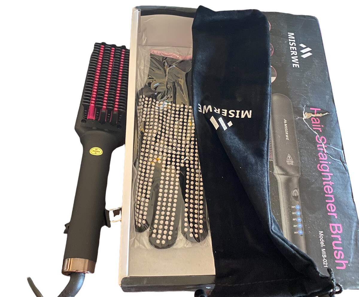 miserwe hair straightener brush Model MIS021 “REARD “ eBay