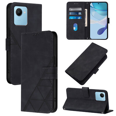 Case For OPPO Realme C30S Multifunctional Leather Phone Protector Cover