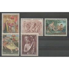 France - Poste - 1970 - No 1640/1641 - 1652/1654 - Peinture