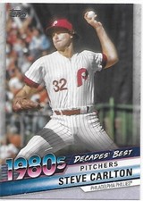 2020 Topps Series 2 Baseball Decades' Best Steve Carlton Phillies