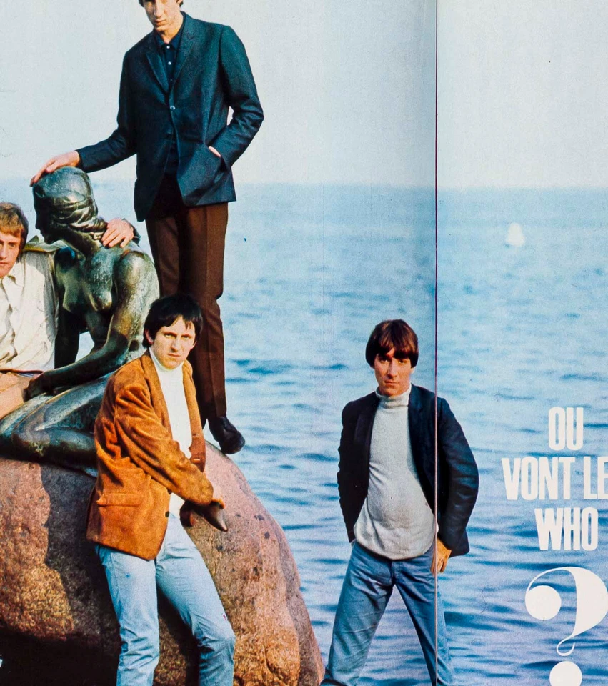 FRANCOISE HARDY The Who JANE FONDA Sylvie Vartan 60's Salut Les Copains magazine Foto 3 de 4