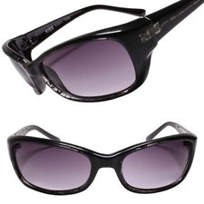 Grunge Style Indie Flair True Vintage Purple Lens Rectangle Sunglasses