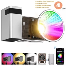 ZHIYUN Molus X60 60W RGB Standard Video Light CRI 95 APP Control 2700-6500K