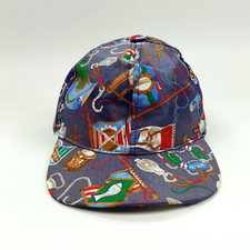 90s Faded Nautical Ship Boat OAP USA Made Snapback Hat Baseball Cap Vintage