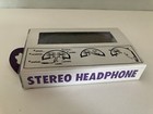 UNGENUTZTE 90er Jahre Stereo Headphone zum zusammenklappen Original Verpackt