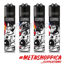 Accendini Clipper da collezione, Lighters, Mecheros, Feuerzeuge ASTRONAUT ANI...