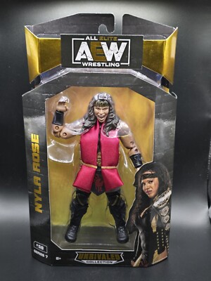 AEW Unrivaled Collection Nyla Rose Figure 2021 Jazwares Sealed New Series 7