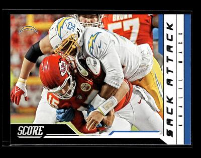 2023 Score Sack Attack #14 Khalil Mack Los Angeles Chargers