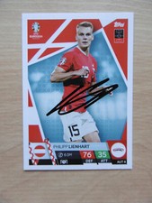 Philipp Lienhart autograph signed TC Topps Euro 2024 "Austria"