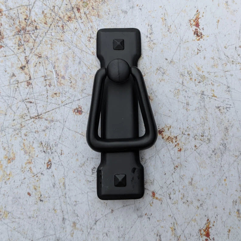 Rustic Handle Oak Furniture Land Style Replacement Handle Black & Bronze 4 Types - Image 2 of 4