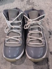 Air Jordan 11 Youth Retro cool Gray 378039-005 Shoes Size 2Y